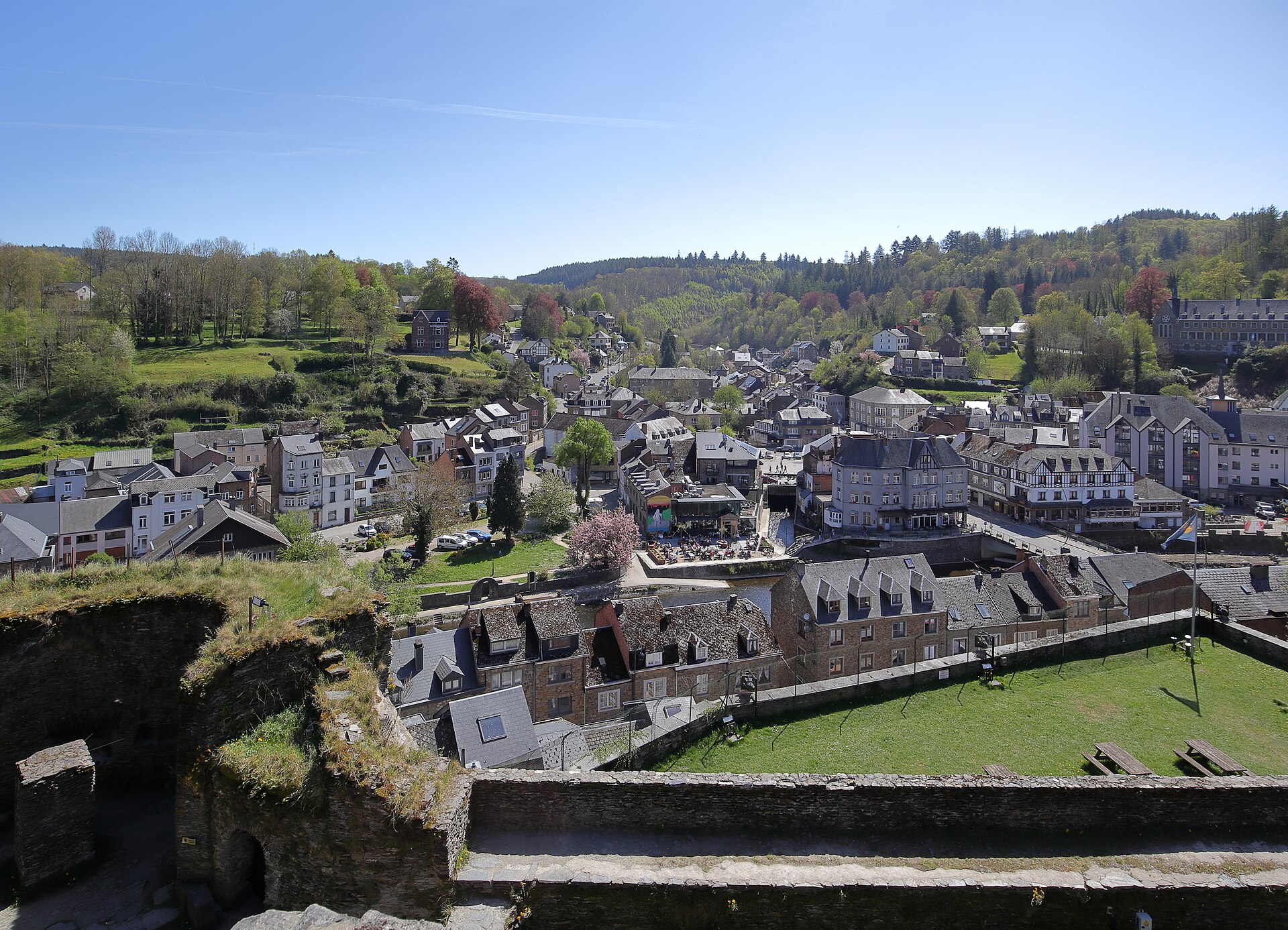 La Roche-en-Ardenne, castle village in the Belgian Ardennes
