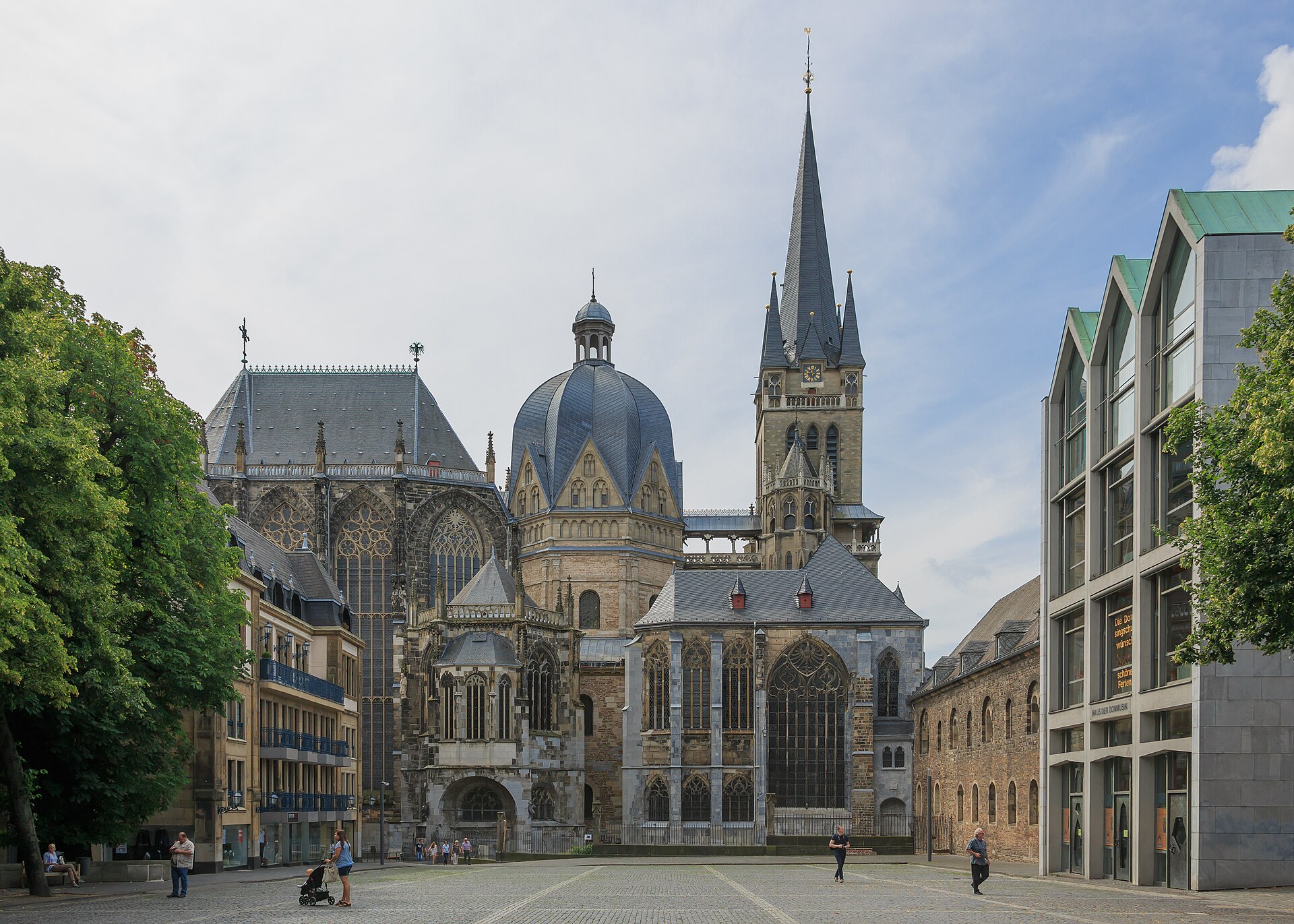 Aachen Cathedral in Aachen, UNESCO World Heritage Site
